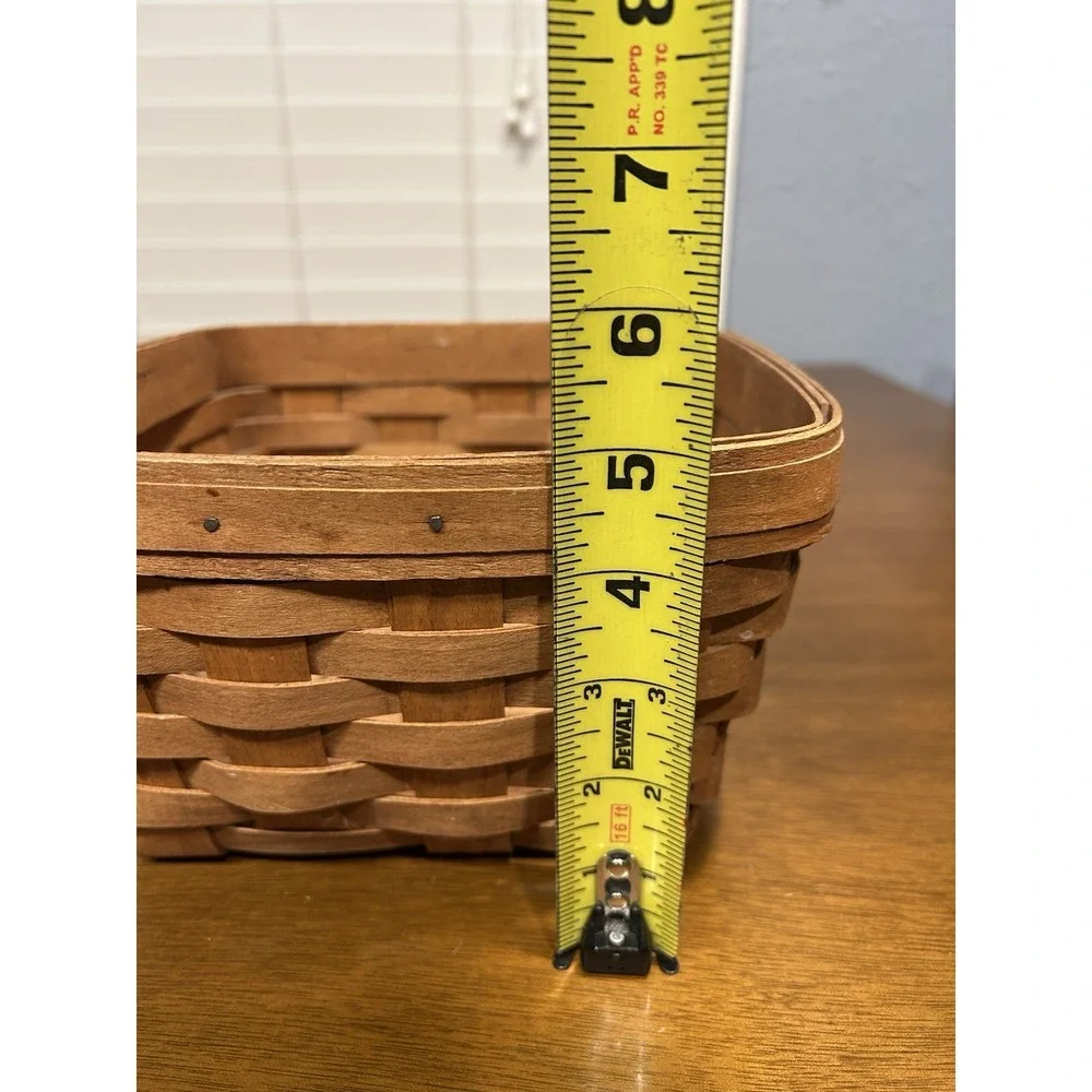 Longaberger 1989 Rectangle Basket (6.5
